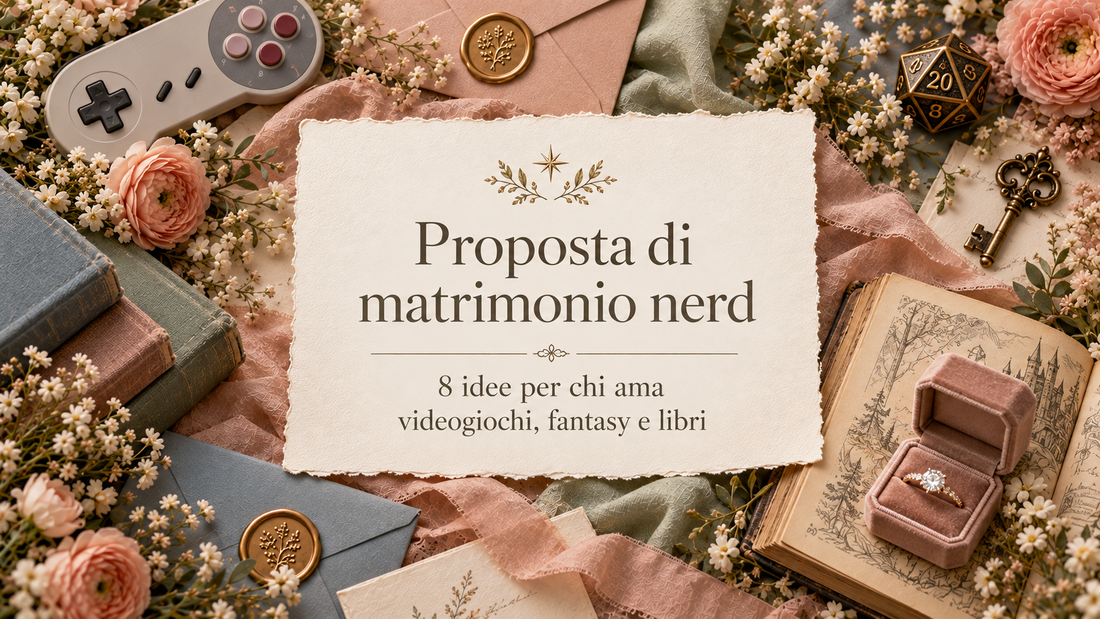 Proposta di matrimonio nerd: 8 idee per chi ama videogiochi, fantasy e libri
