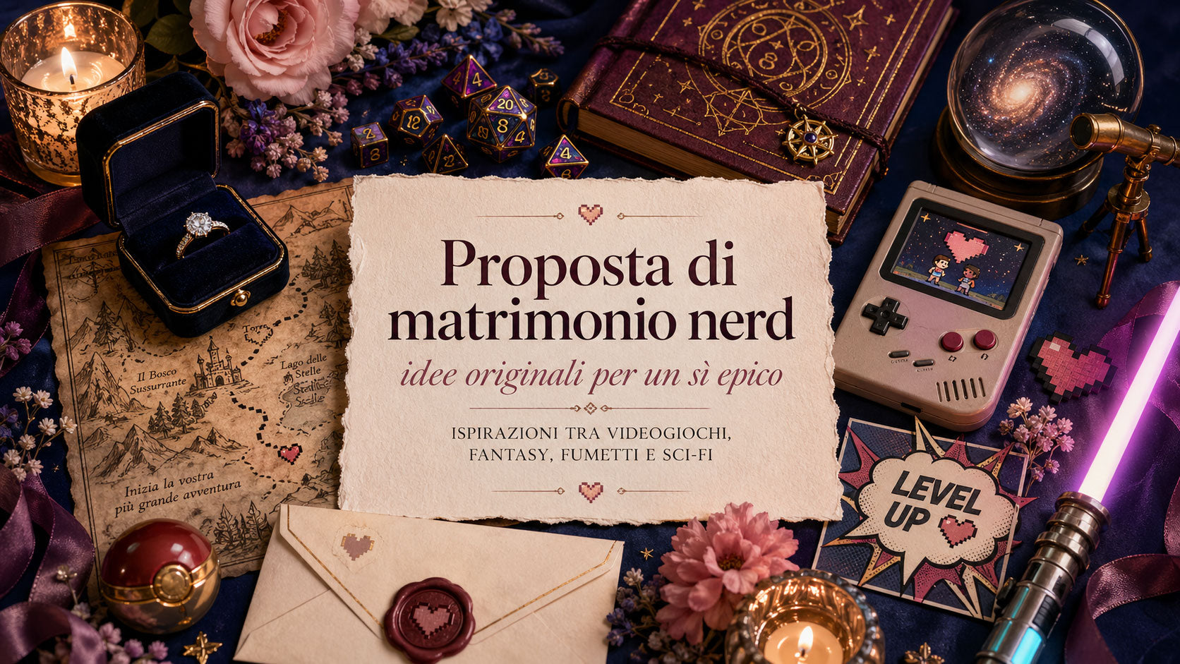 Proposte di Matrimonio Nerd: Idee Epiche per Dire "Vuoi Sposarmi?"