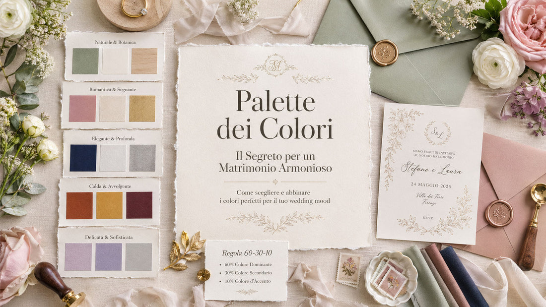 Palette dei Colori: Il Segreto per un Matrimonio Armonioso