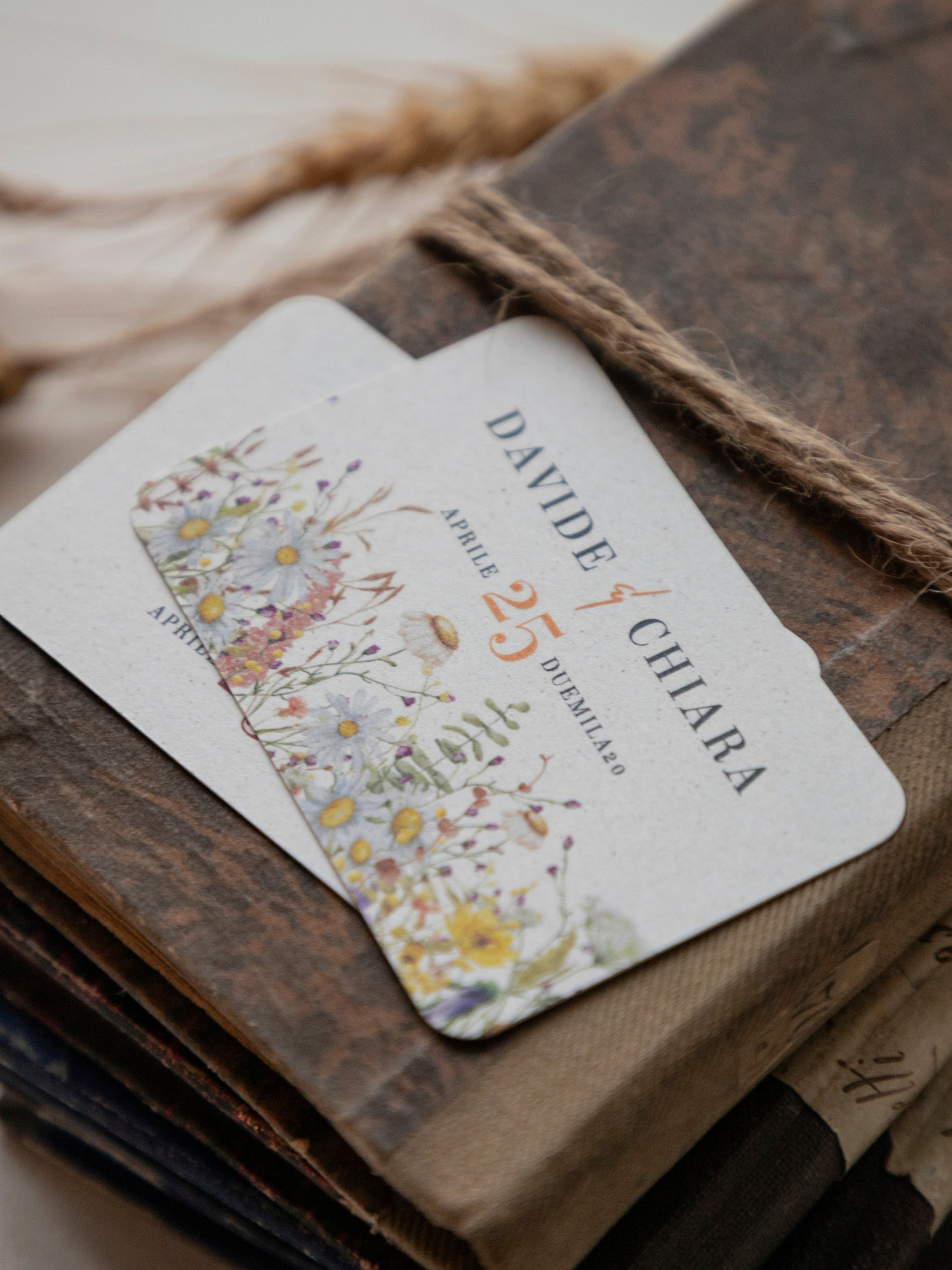 Flor | Rustic chic camomilla e fiori di campo