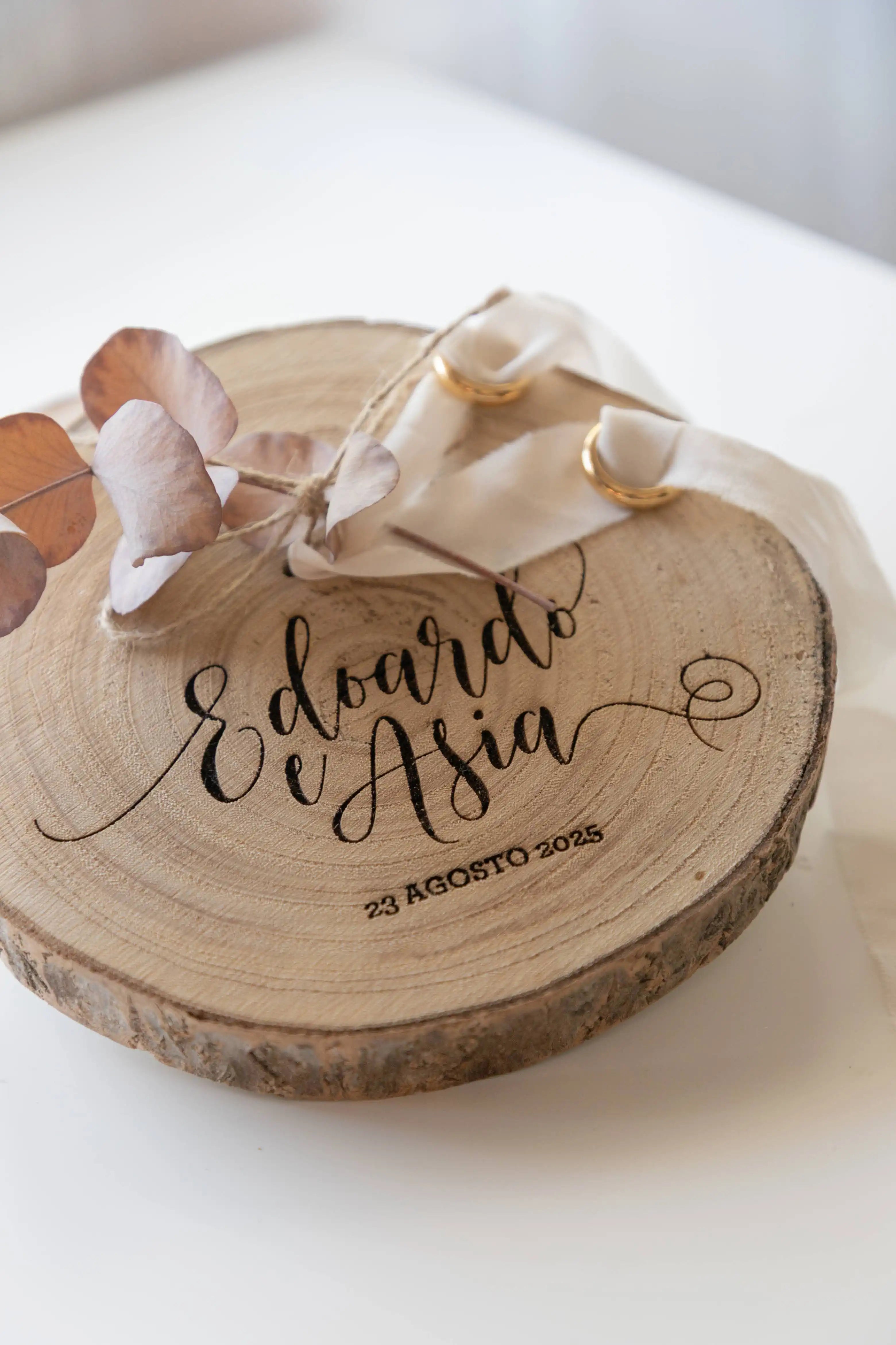 Porta fedi personalizzato