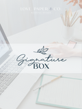 Signature Box