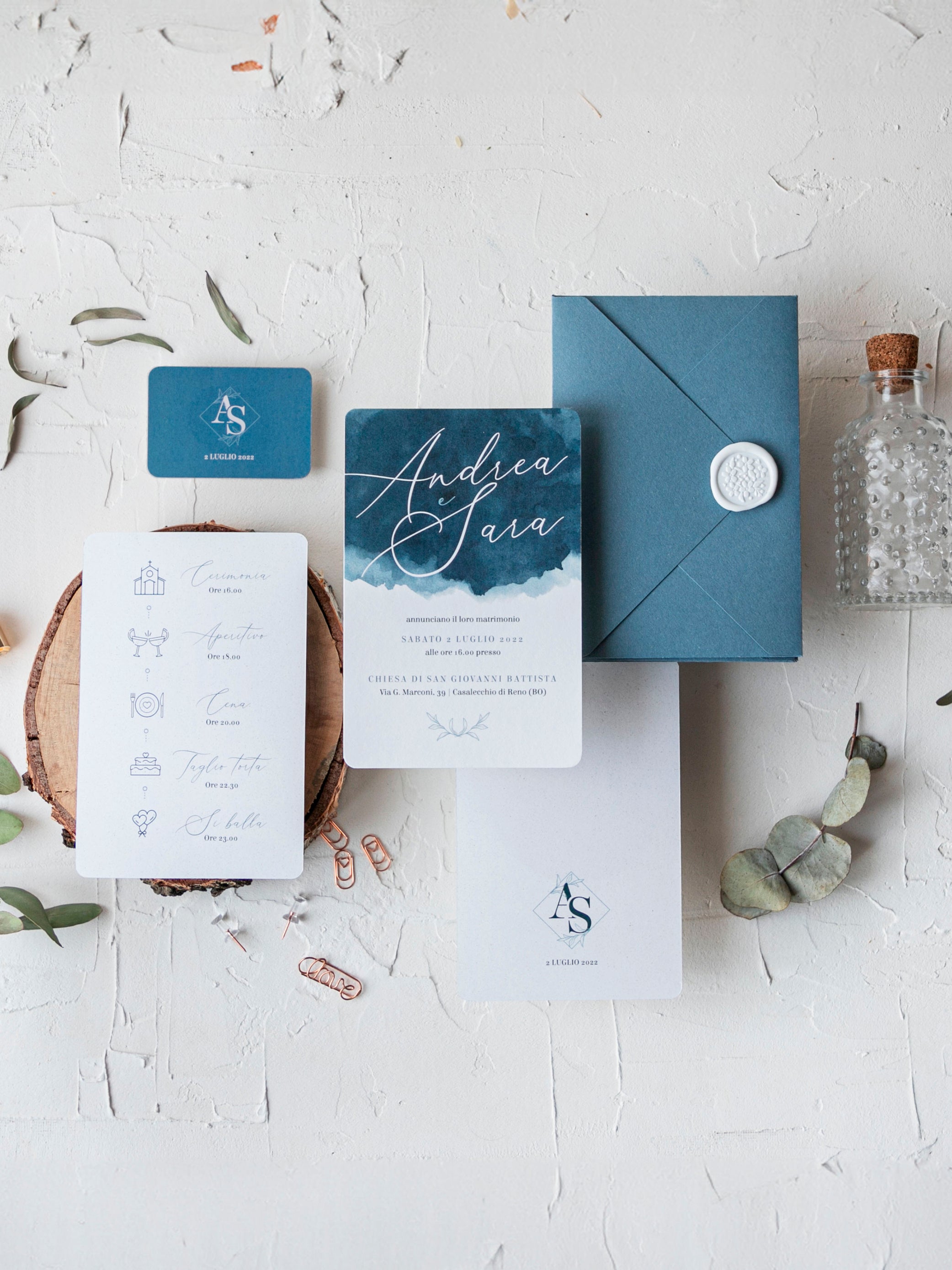 Romantic | Blue dusty