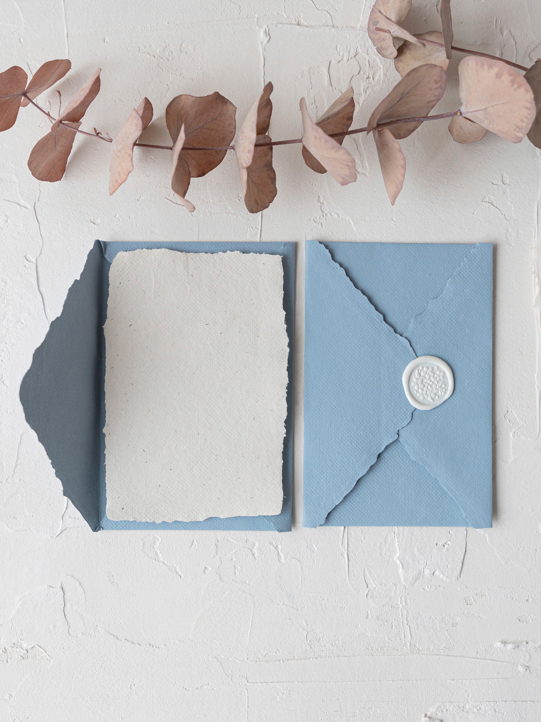 Buste artigianali in carta riciclata | handmade - Pack 10