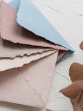 Buste artigianali in carta riciclata | handmade - Pack 10