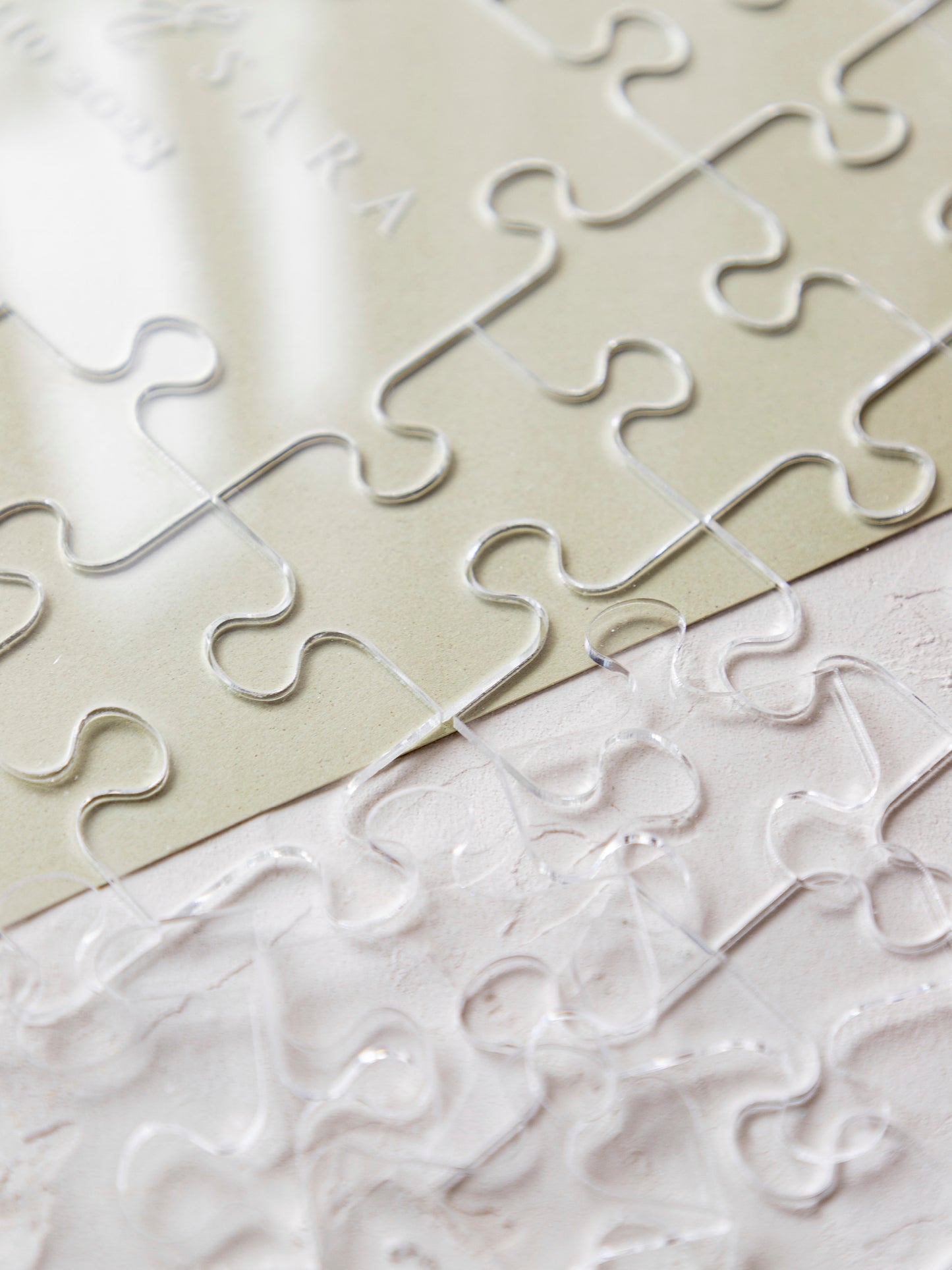 Guestbook Matrimonio a Forma di Puzzle