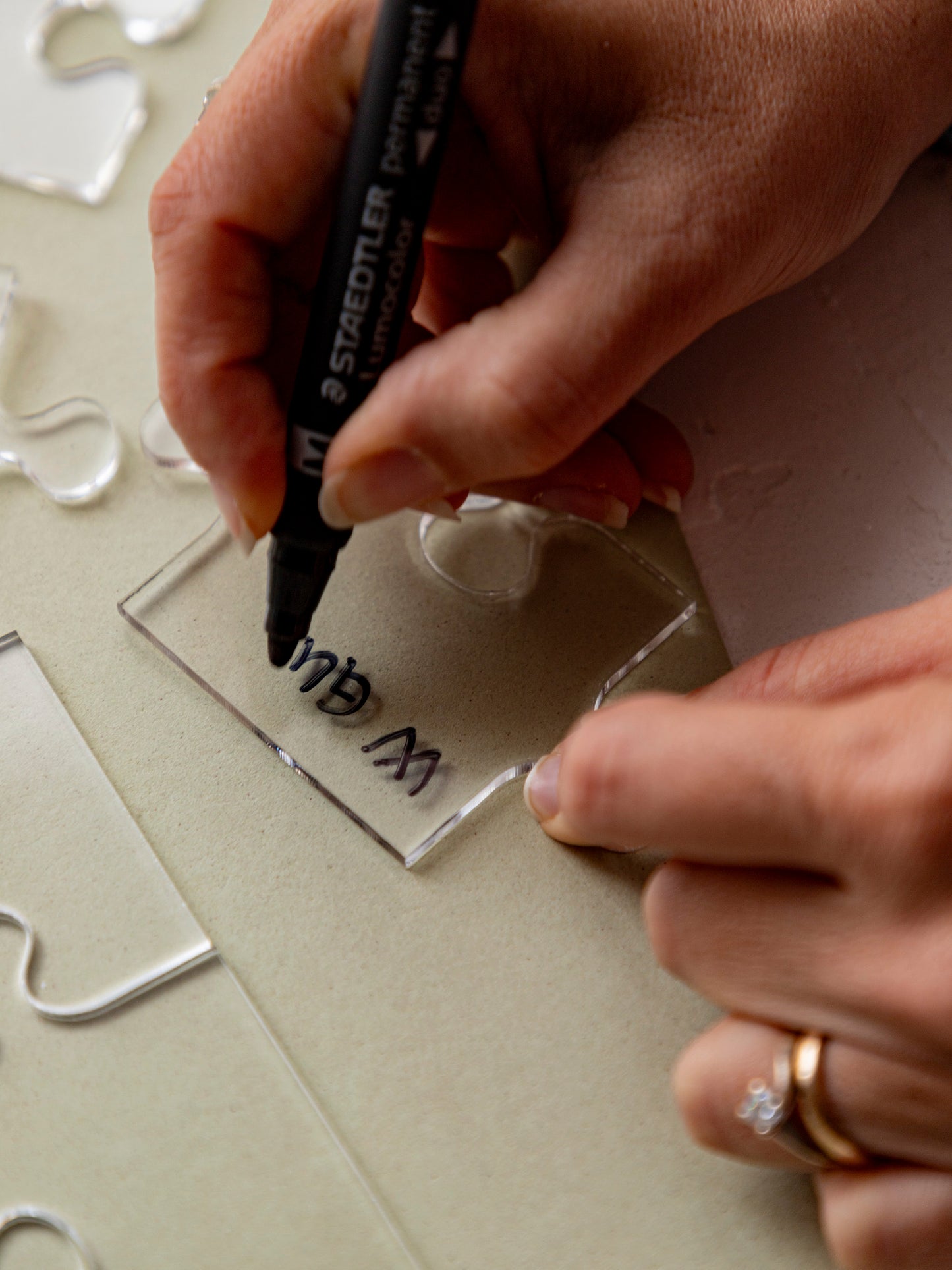 Guestbook Matrimonio a Forma di Puzzle