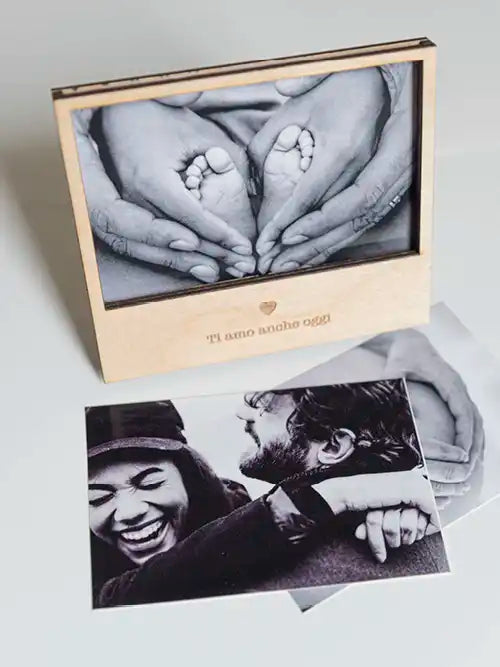 Cornici in Legno Stile Polaroid