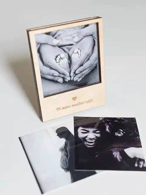 Cornici in Legno Stile Polaroid