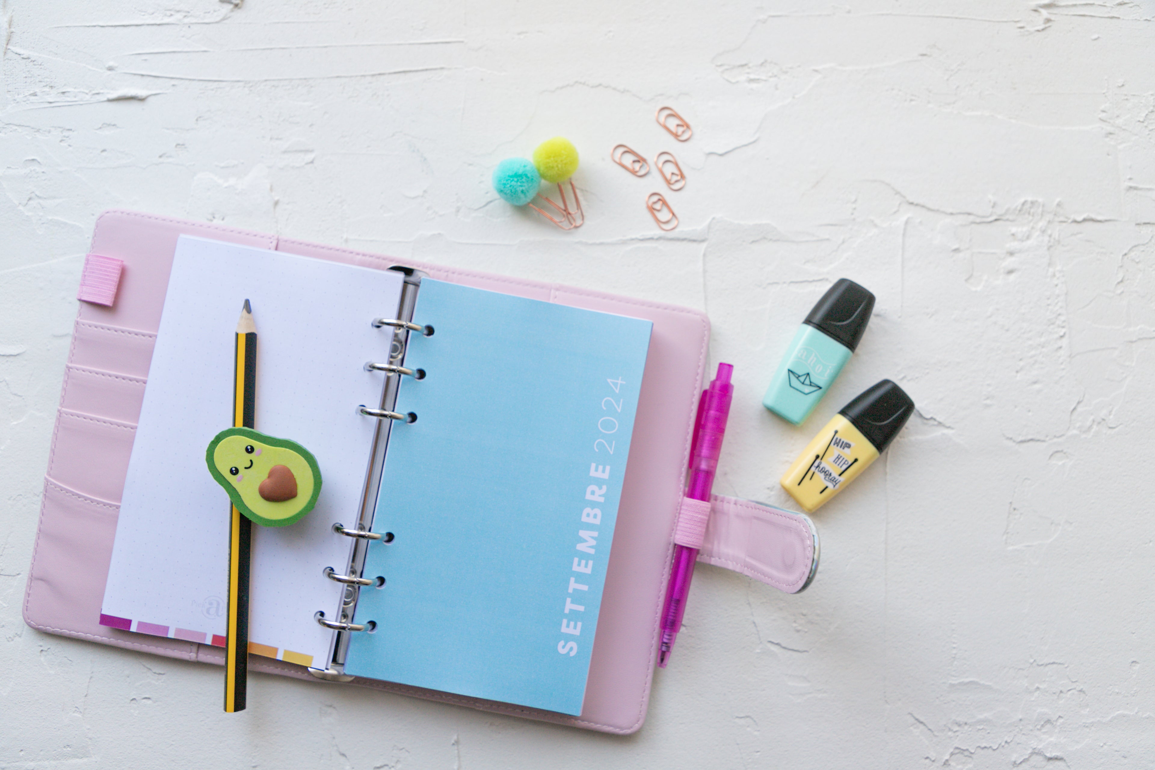 Agenda Settimanale Formato Personal 10x17